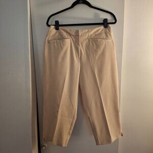 Tehama Elegant Cream Women's Cropped Pants
